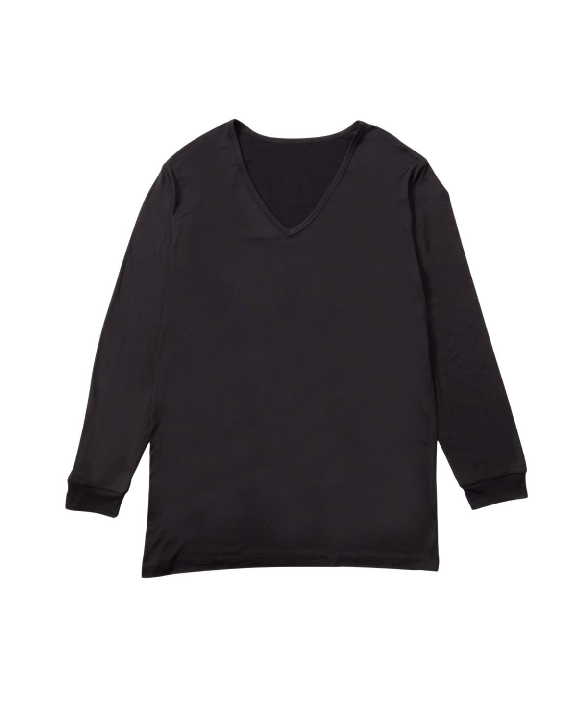 MAC HEAT VネックインナーTシャツ9分袖 メンズ ネコポス 対応商品