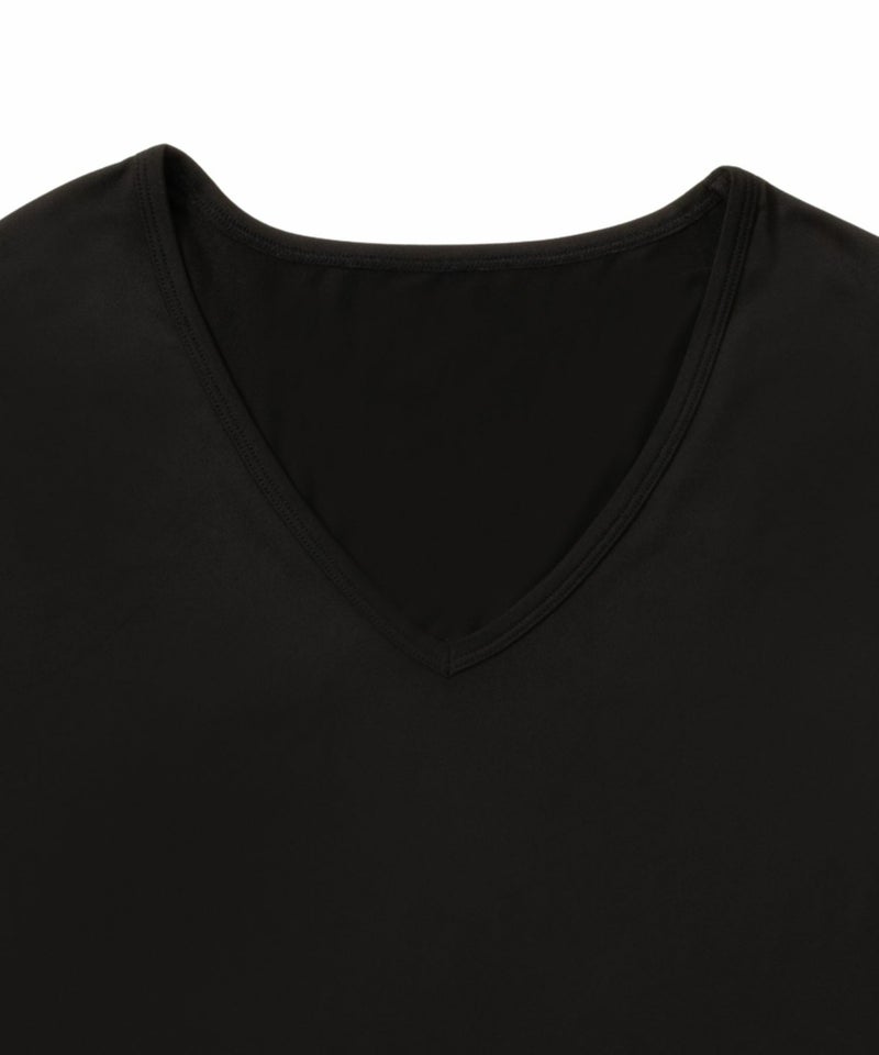 MAC HEAT  VネックインナーTシャツ9分袖 メンズ メール便 対応商品商品画像-9