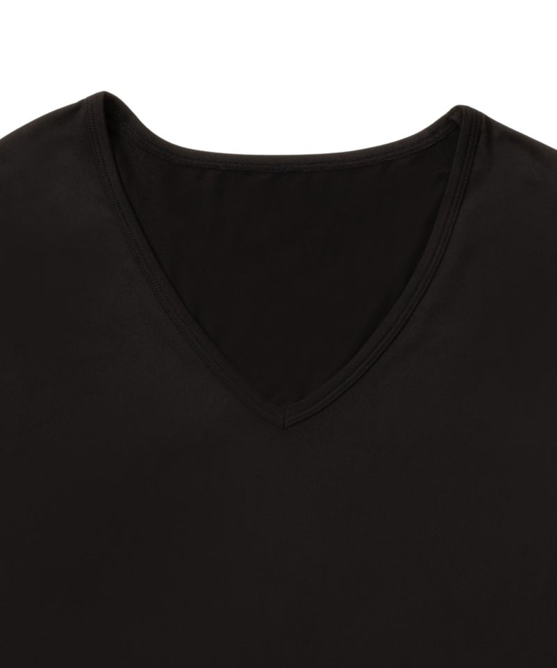 MAC HEAT  VネックインナーTシャツ9分袖 メンズ メール便 対応商品商品画像-10