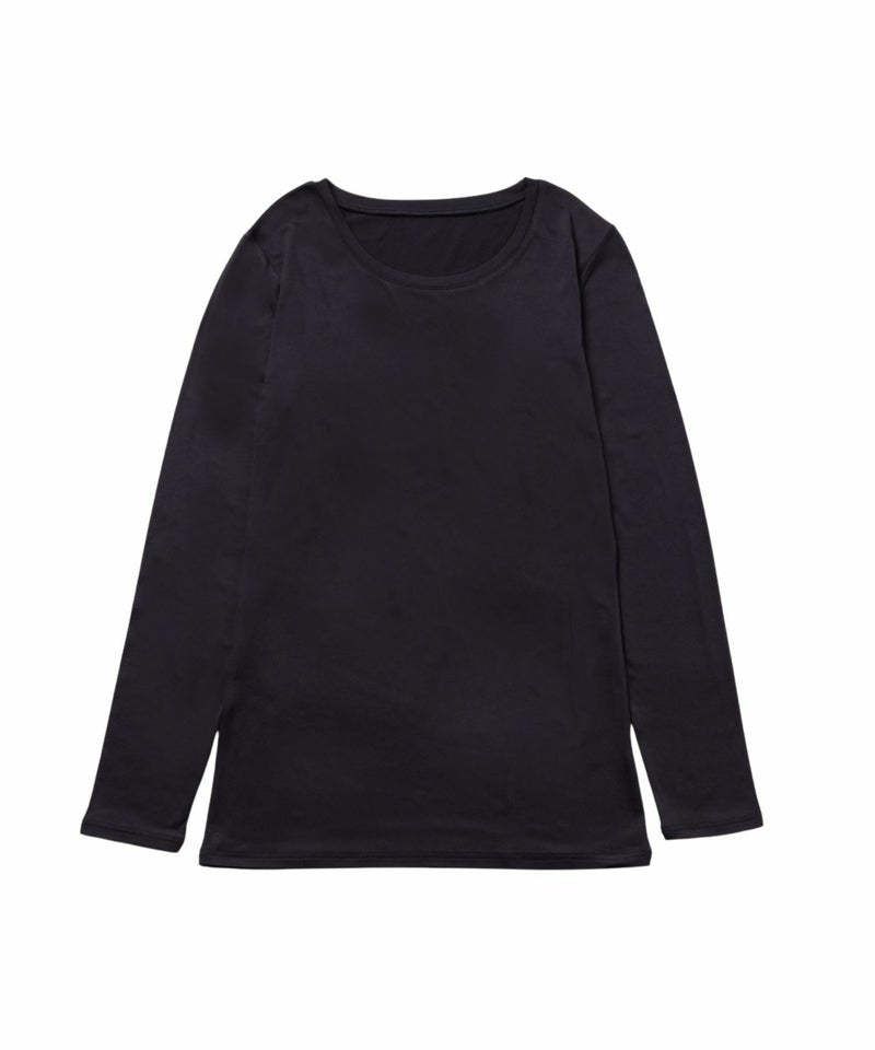 MAC HEAT クルーネックインナーTシャツ10分袖 レディース メール便 対応商品商品画像-6