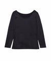 MAC HEAT  UネックインナーTシャツ8分袖 レディース メール便 対応商品商品サムネイル-5