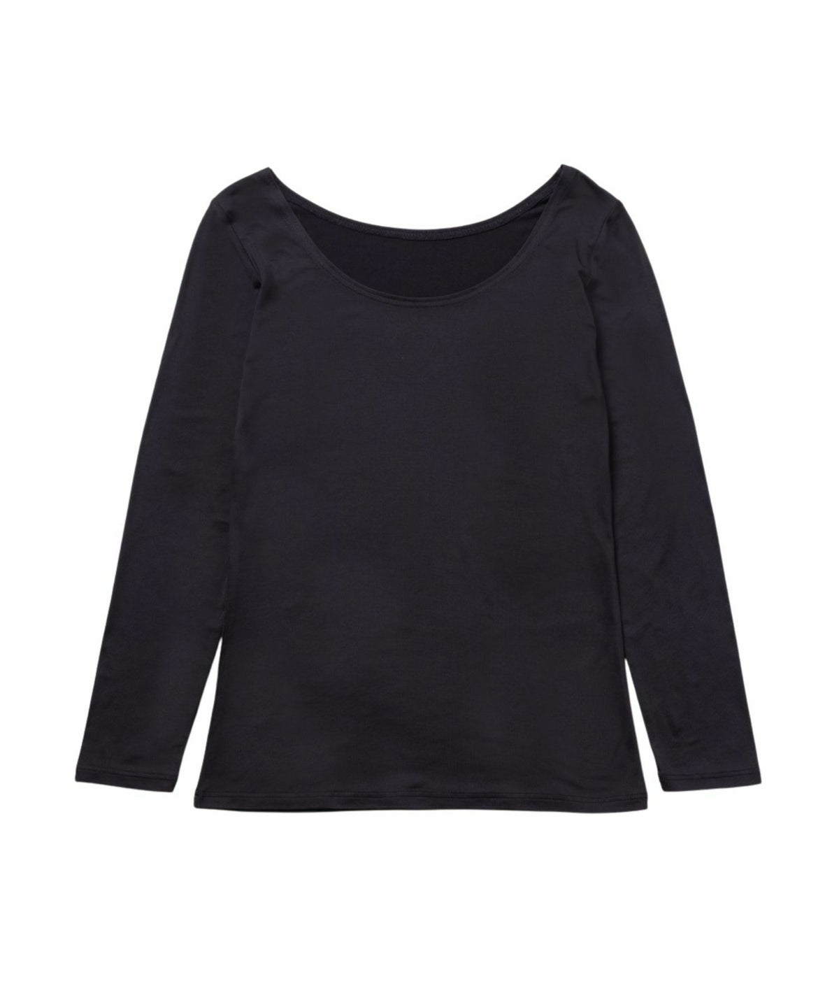 MAC HEAT UネックインナーTシャツ8分袖 レディース ネコポス 対応商品