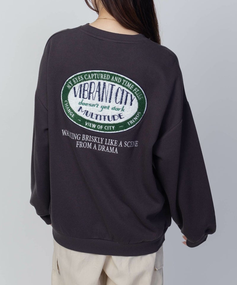 UNDERWRAPS サガラ刺繍トレーナー レディース商品画像-6