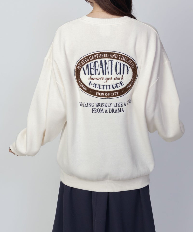 UNDERWRAPS サガラ刺繍トレーナー レディース商品画像-16