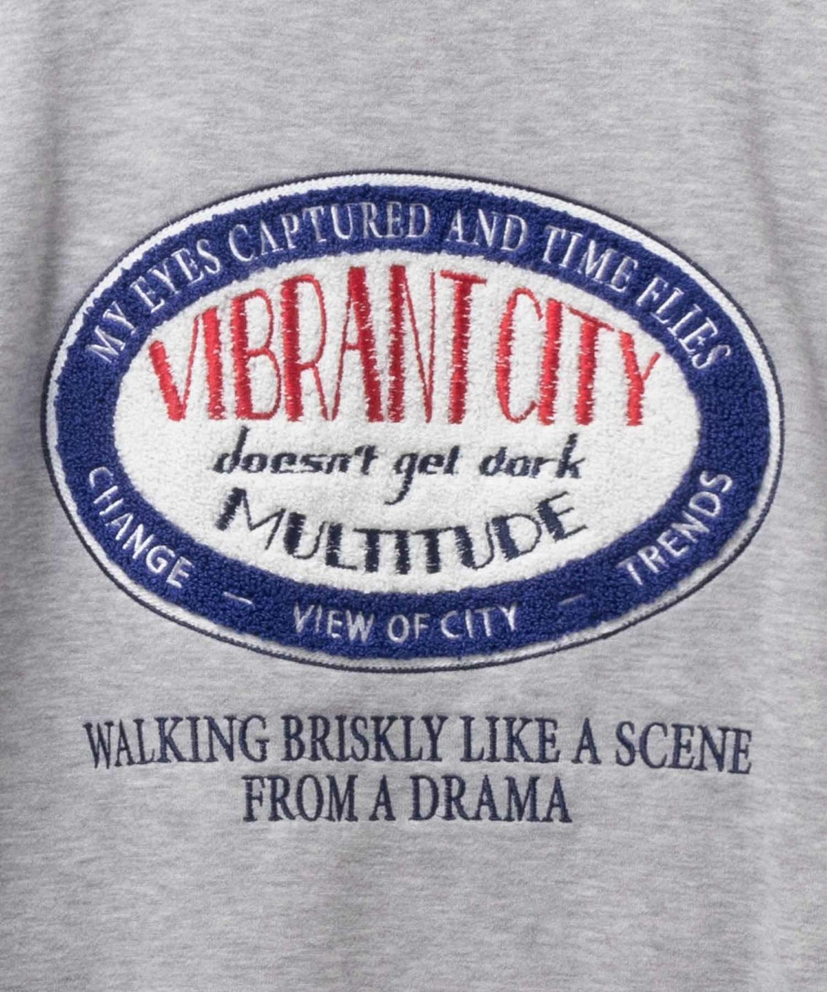 UNDERWRAPS サガラ刺繍トレーナー レディース