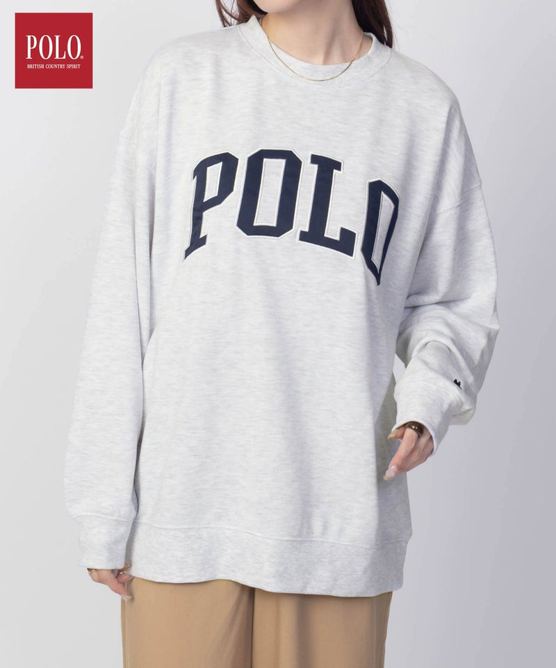 POLO BCS ロゴワッペントレーナー レディース商品画像-1