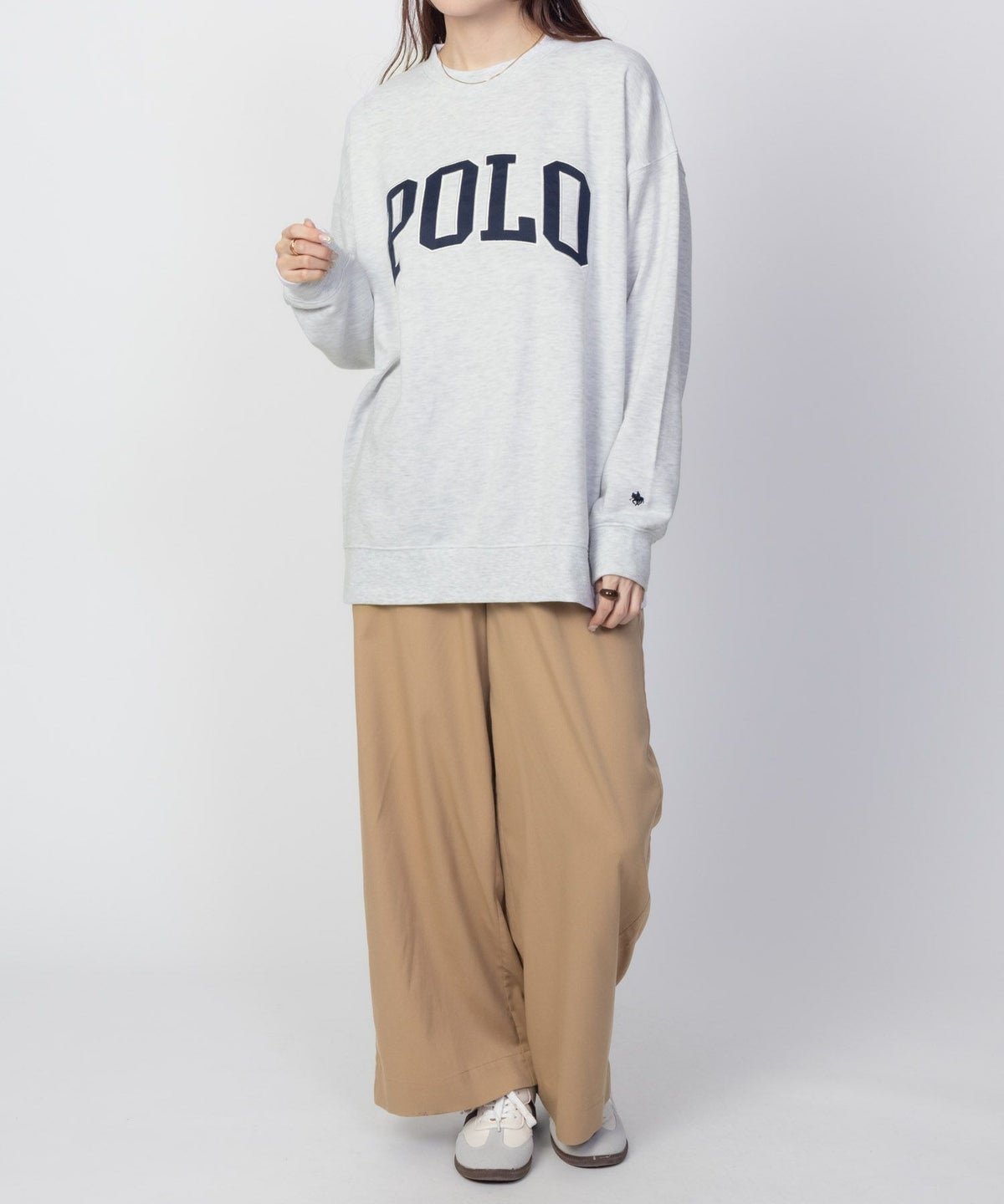 POLO BCS ロゴワッペントレーナー レディース