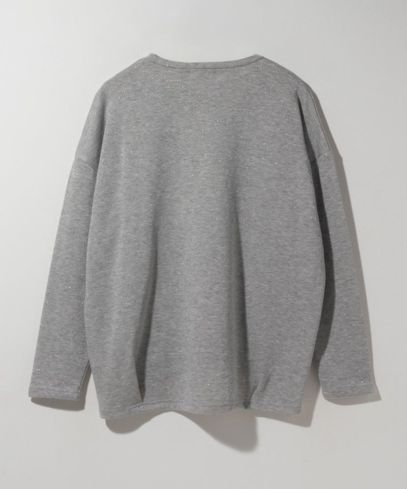 nAvy  ラメ裏毛コクーンプルオーバー レディース商品画像-23