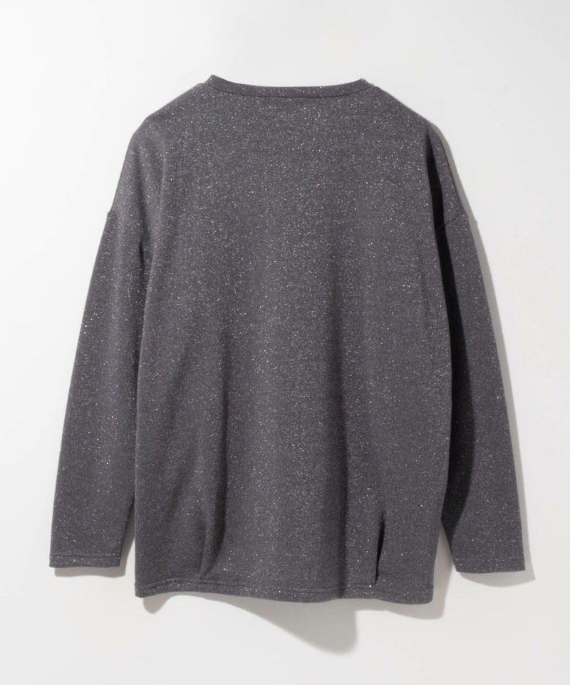 nAvy  ラメ裏毛コクーンプルオーバー レディース商品画像-25
