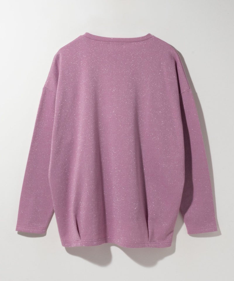 nAvy ラメ裏毛コクーンプルオーバー レディース商品画像-28