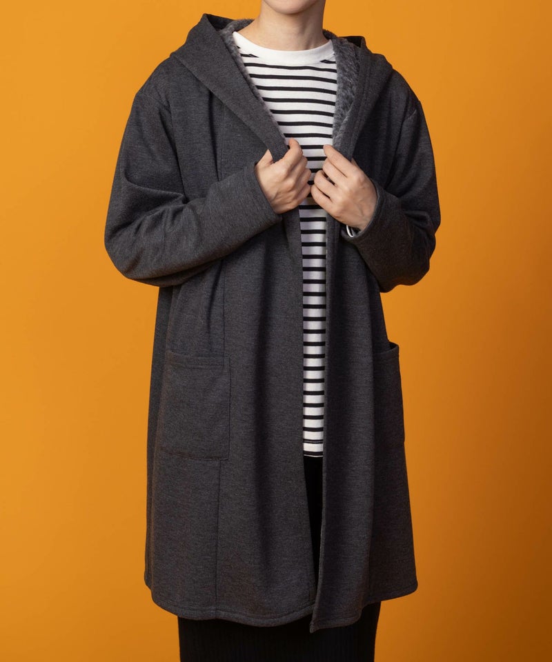 nAvy  温℃裏シャギートッパーカーディガン レディース商品画像-3