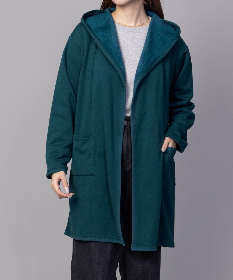 nAvy 温℃裏シャギートッパーカーディガン レディース商品画像-9