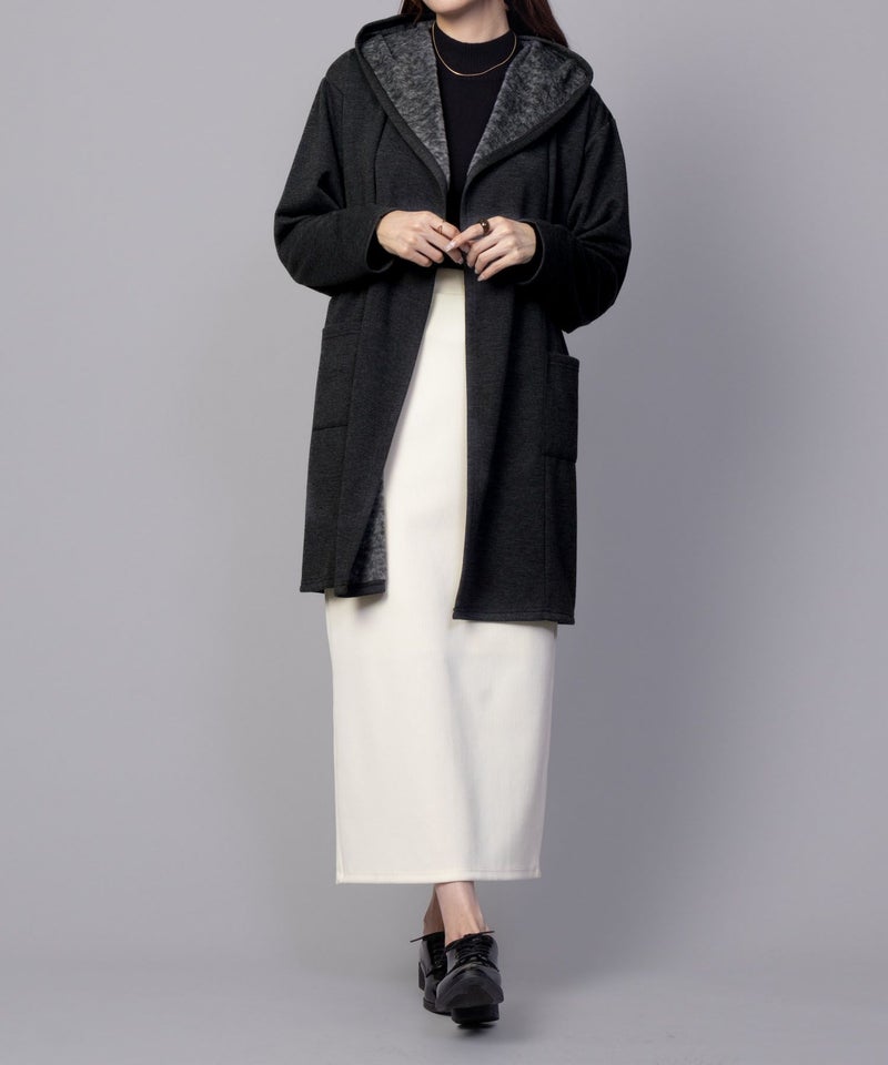 nAvy  温℃裏シャギートッパーカーディガン レディース商品画像-11