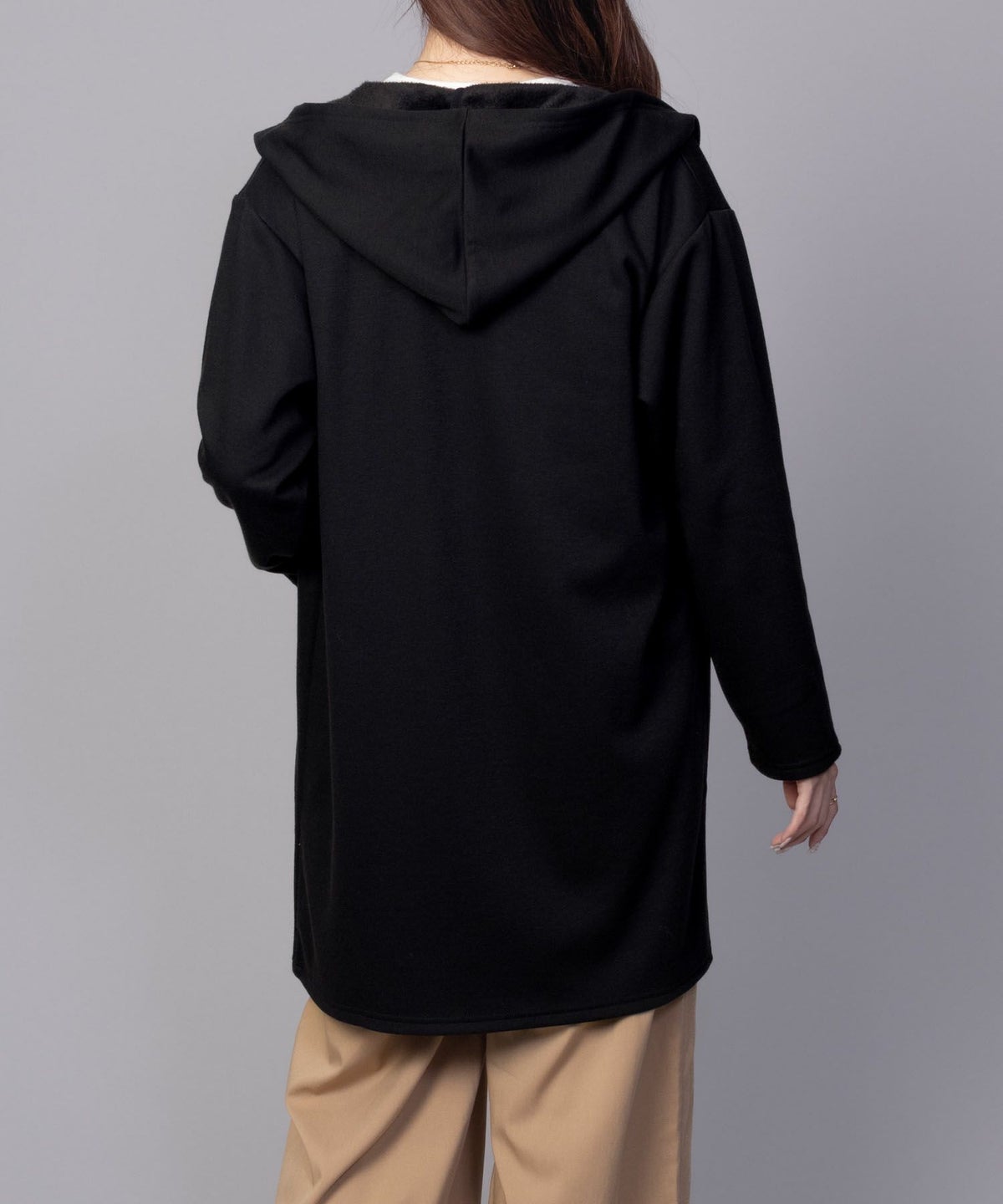 nAvy 温℃裏シャギートッパーカーディガン レディース