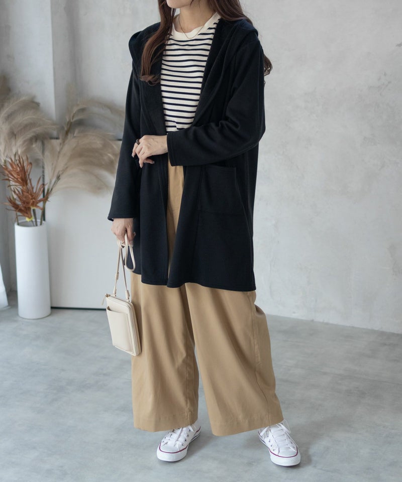 nAvy  温℃裏シャギートッパーカーディガン レディース商品画像-16