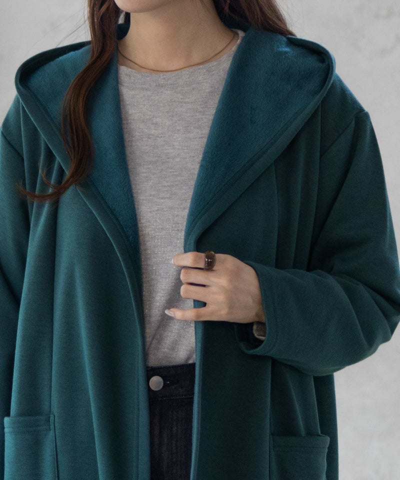 nAvy  温℃裏シャギートッパーカーディガン レディース商品画像-20