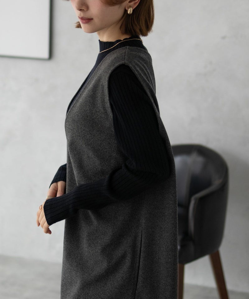 Howdy Marie ポンチ素材 ジャンパースカート レディース商品画像-7