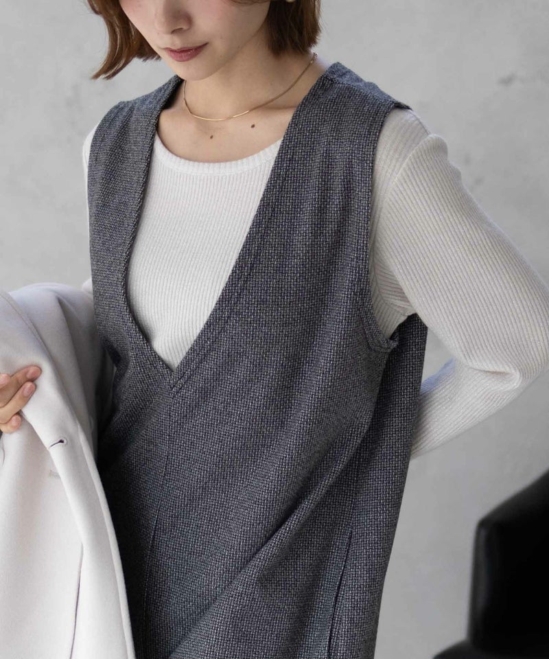 Howdy Marie ポンチ素材 ジャンパースカート レディース商品画像-11