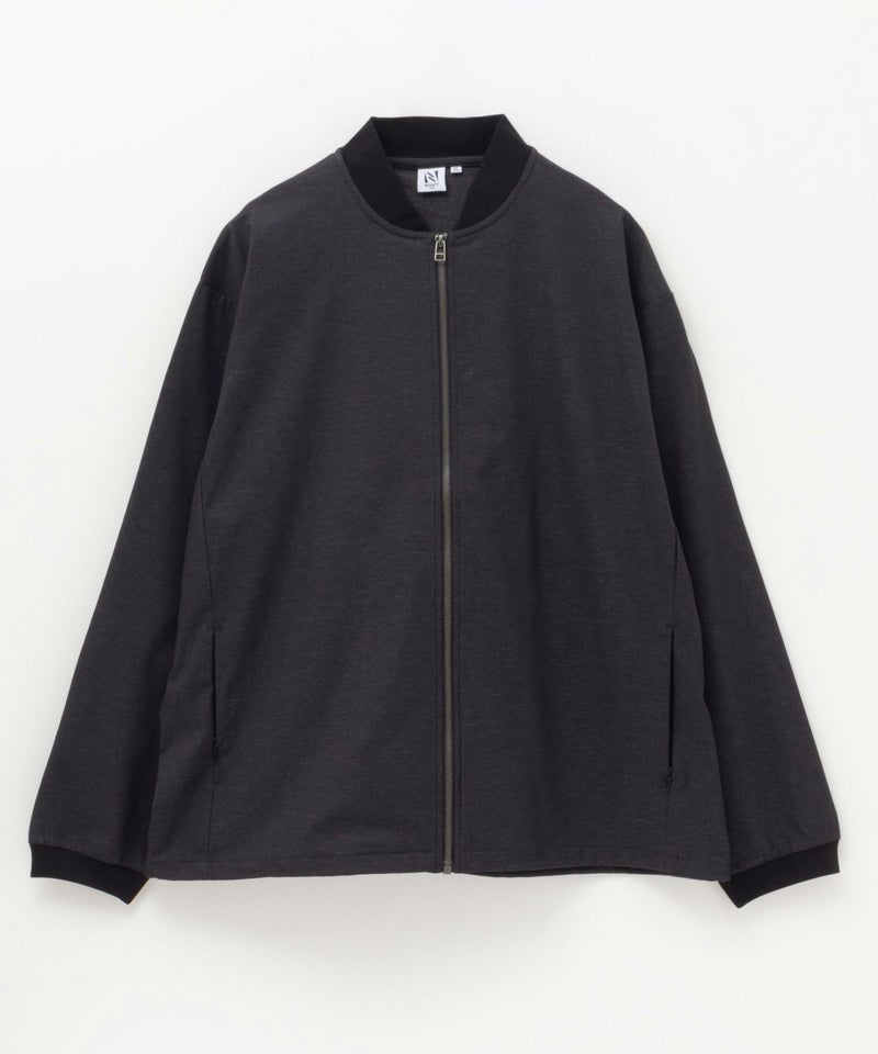 [期間限定価格]NAVY FIT  デニムライクストレッチリブブルゾン メンズ商品画像-1