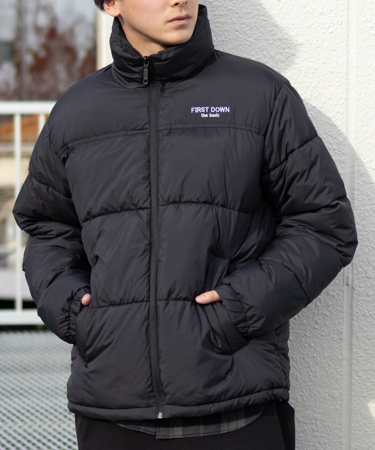 FIRS TDOWN the basic マイクロポリ中綿アウター メンズ