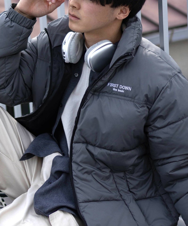 FIRST DOWN  the basic マイクロポリ中綿アウター メンズ商品画像-15