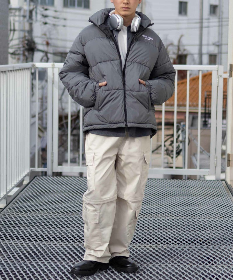 FIRST DOWN  the basic マイクロポリ中綿アウター メンズ商品画像-18