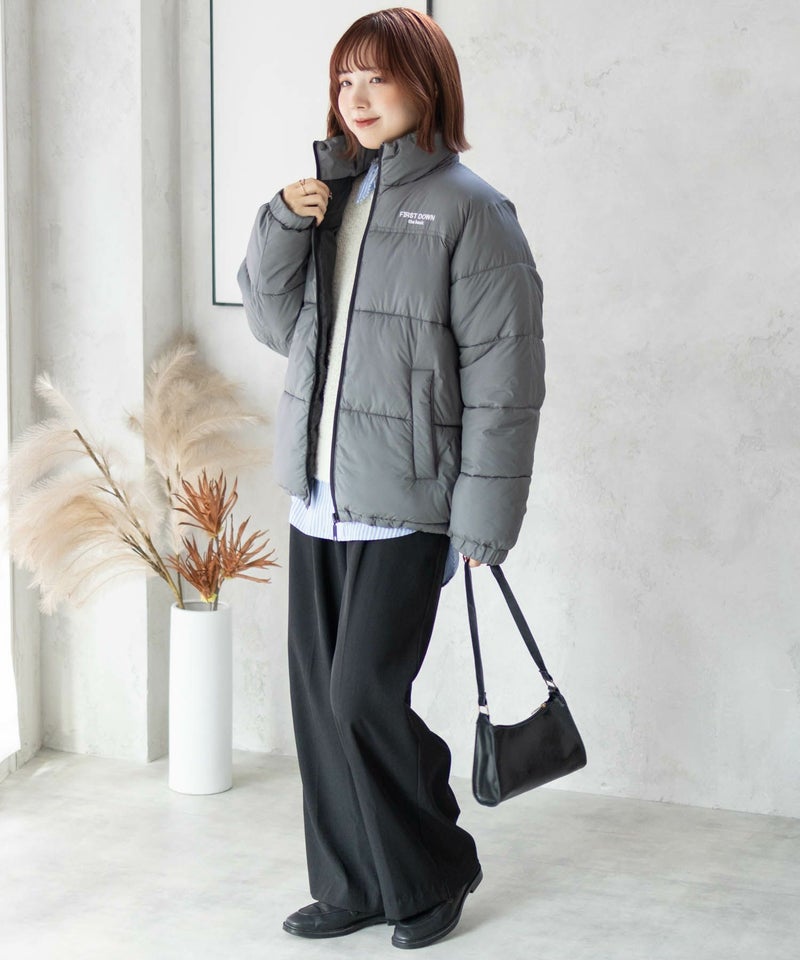 FIRST DOWN  the basic マイクロポリ中綿アウター メンズ商品画像-40