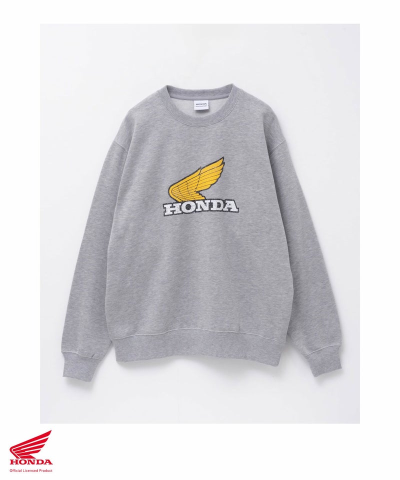 Honda スウェットクルーネック メンズ商品画像-5