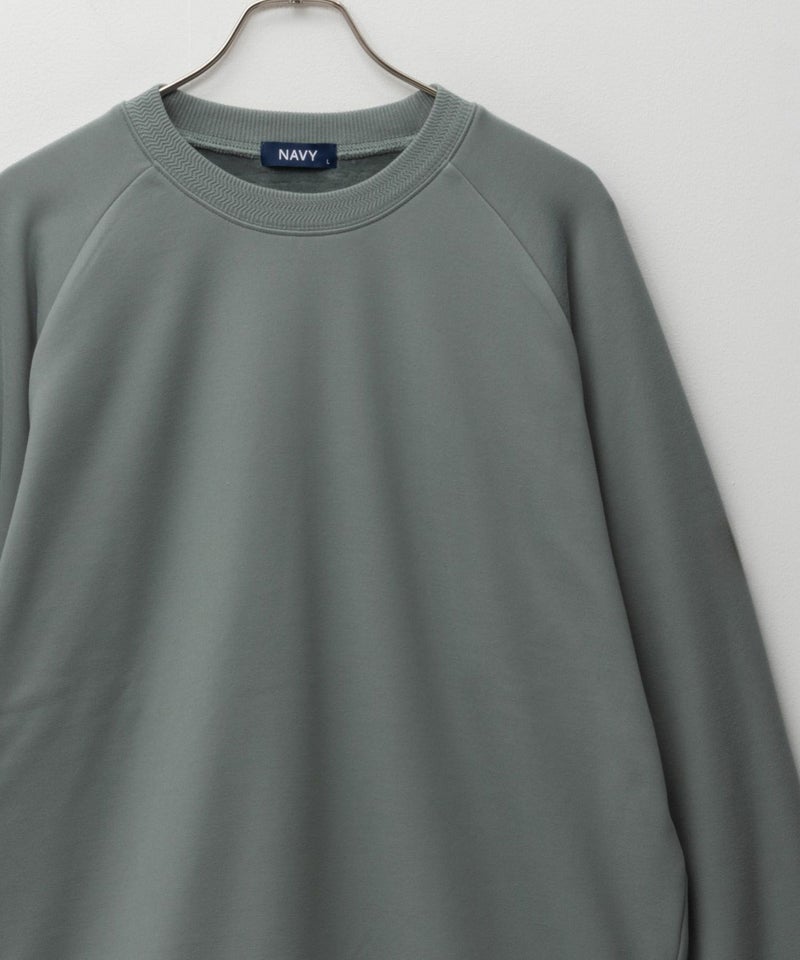 NAVY 温℃ ベルボアクルーネック メンズ商品画像-8