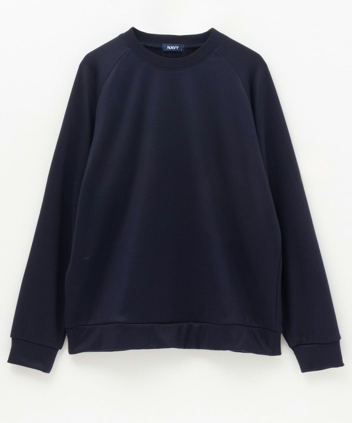 NAVY 温℃ ベルボアクルーネック メンズ