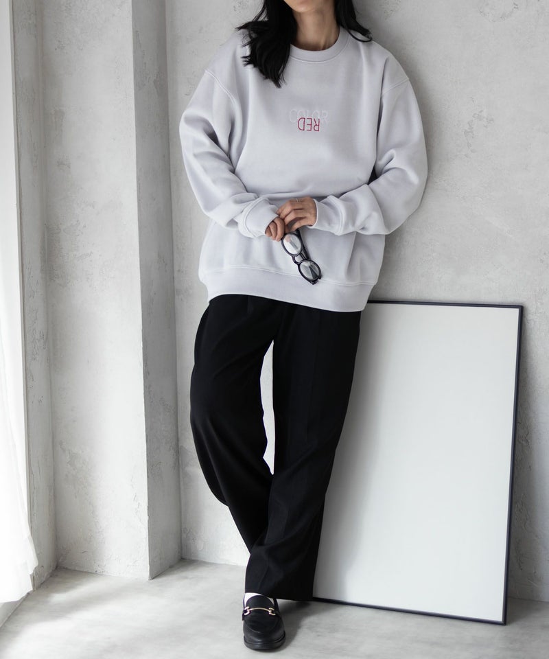 Real Standard  裏起毛スウェットクルーネック メンズ商品画像-13