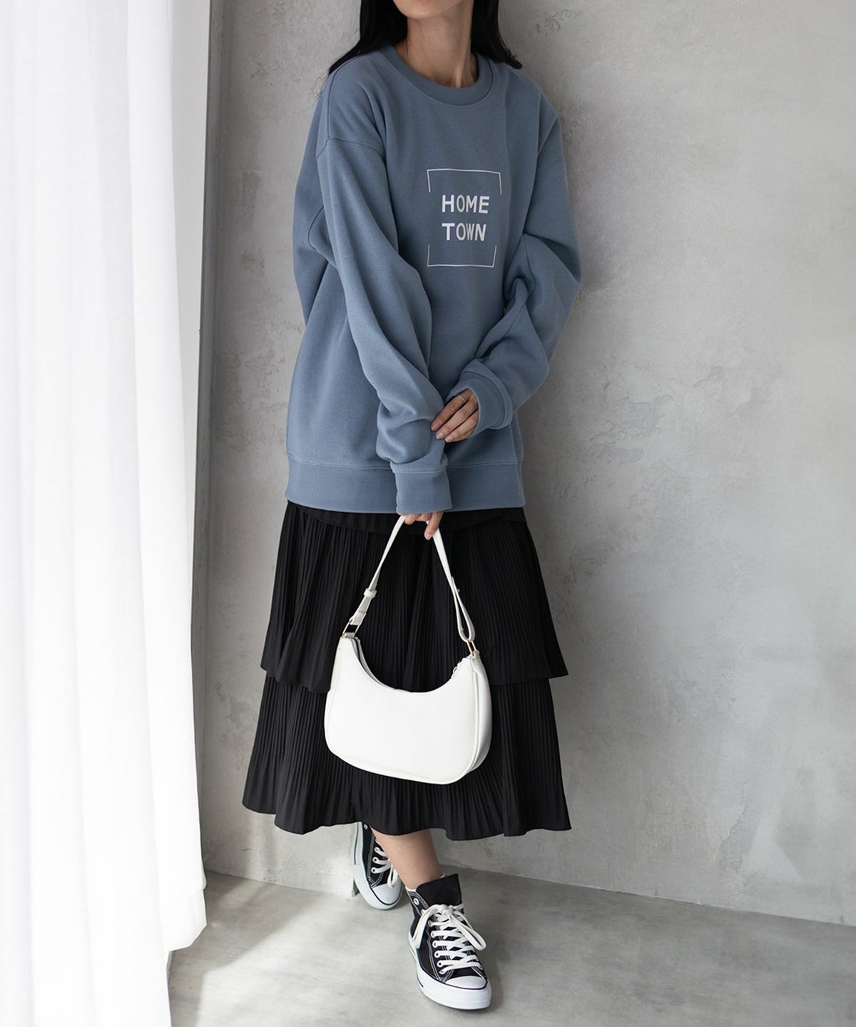 Real Standard 裏起毛スウェットクルーネック メンズ