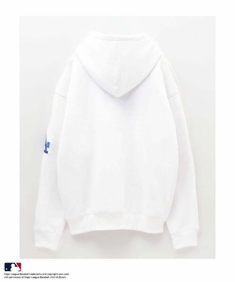 MLB  裏起毛スウェットプルオーバーパーカー メンズ商品画像-4