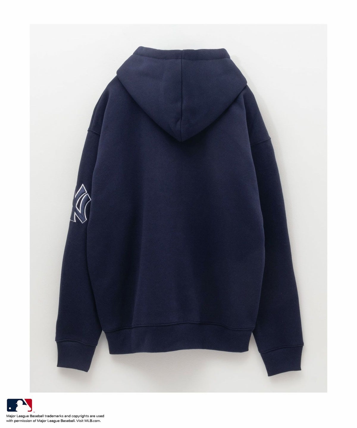 MLB 裏起毛スウェットプルオーバーパーカー メンズ