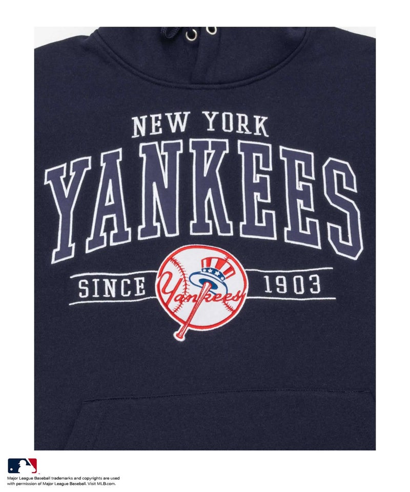 MLB  裏起毛スウェットプルオーバーパーカー メンズ商品画像-15