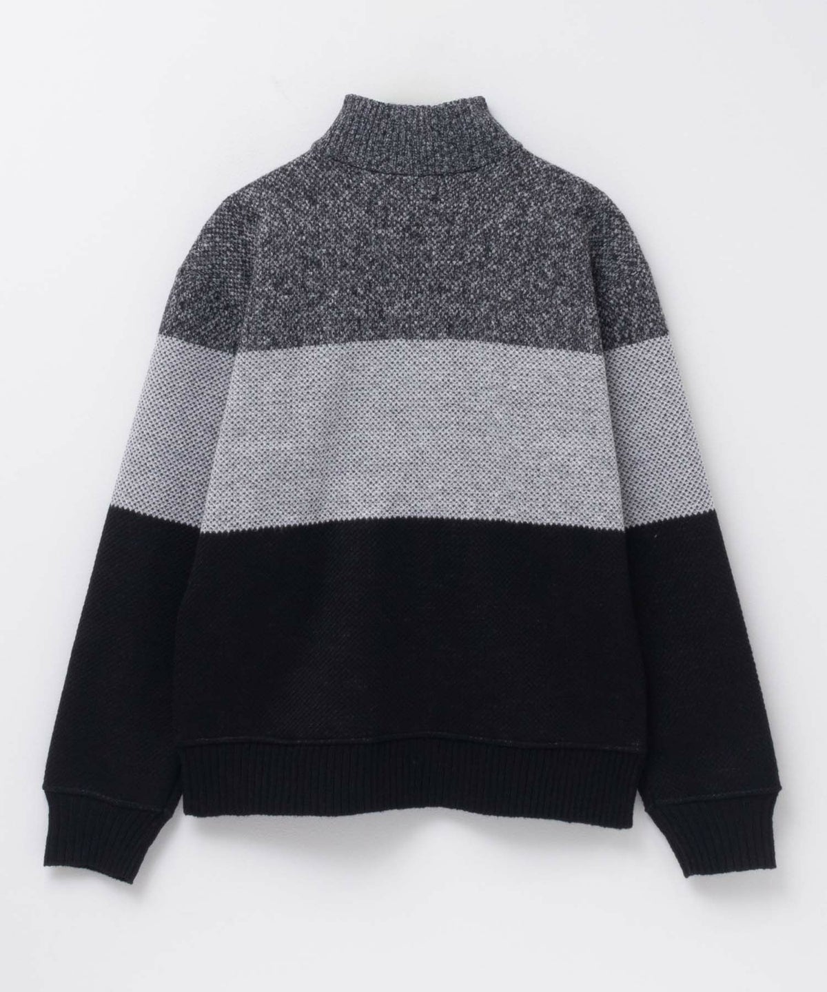 NAVY 温℃ 裏ボアジップスタンドニットジャケット メンズ