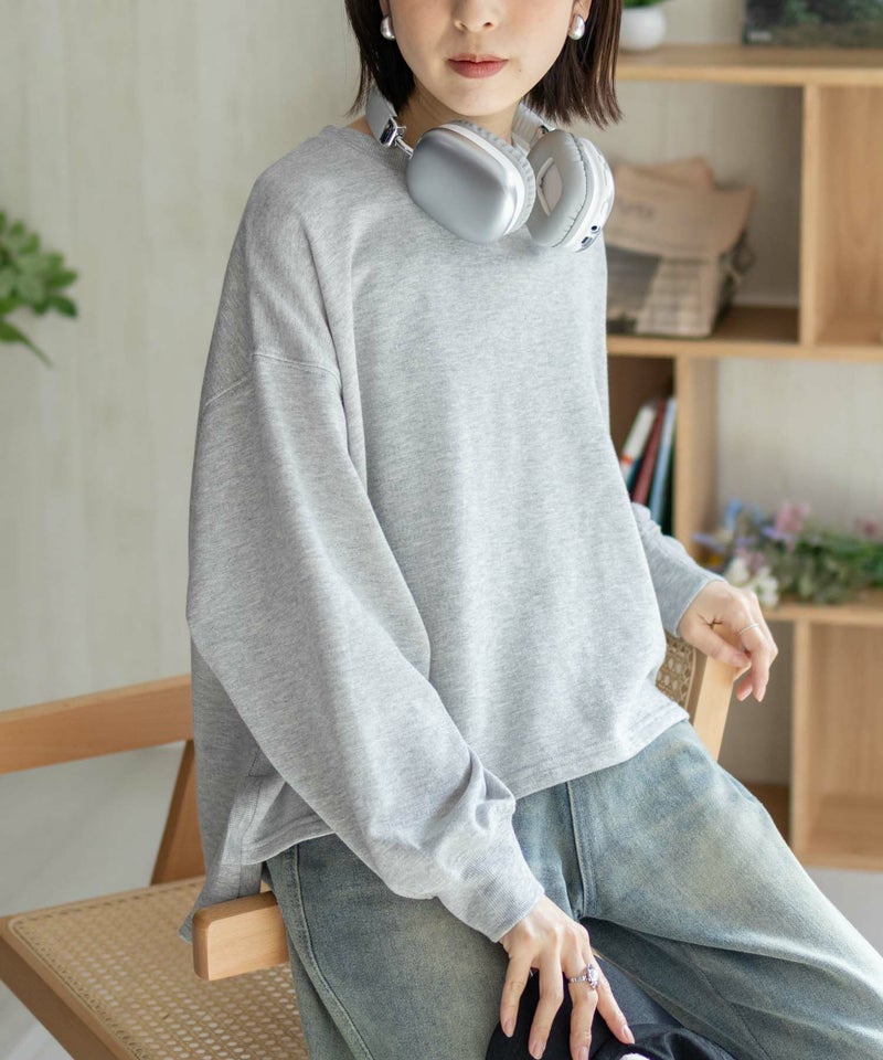 nAvy  ラメ裏毛プルオーバー レディース商品画像-12