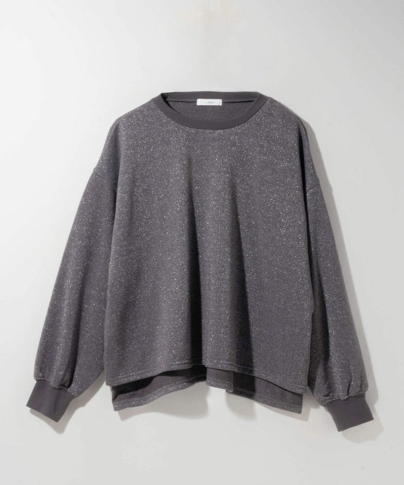 nAvy  ラメ裏毛プルオーバー レディース商品画像-23