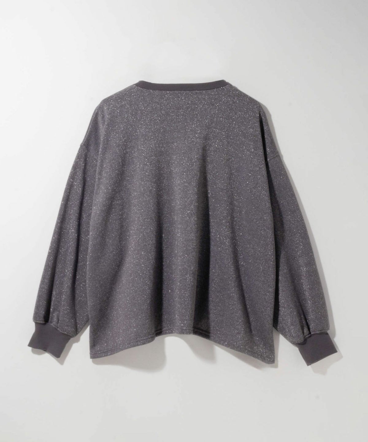 nAvy ラメ裏毛プルオーバー レディース