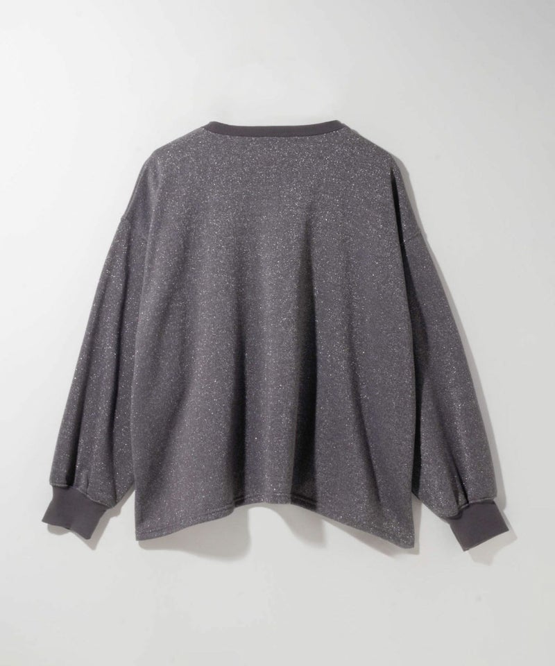 nAvy  ラメ裏毛プルオーバー レディース商品画像-24