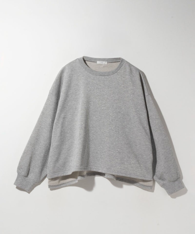 nAvy  ラメ裏毛プルオーバー レディース商品画像-25