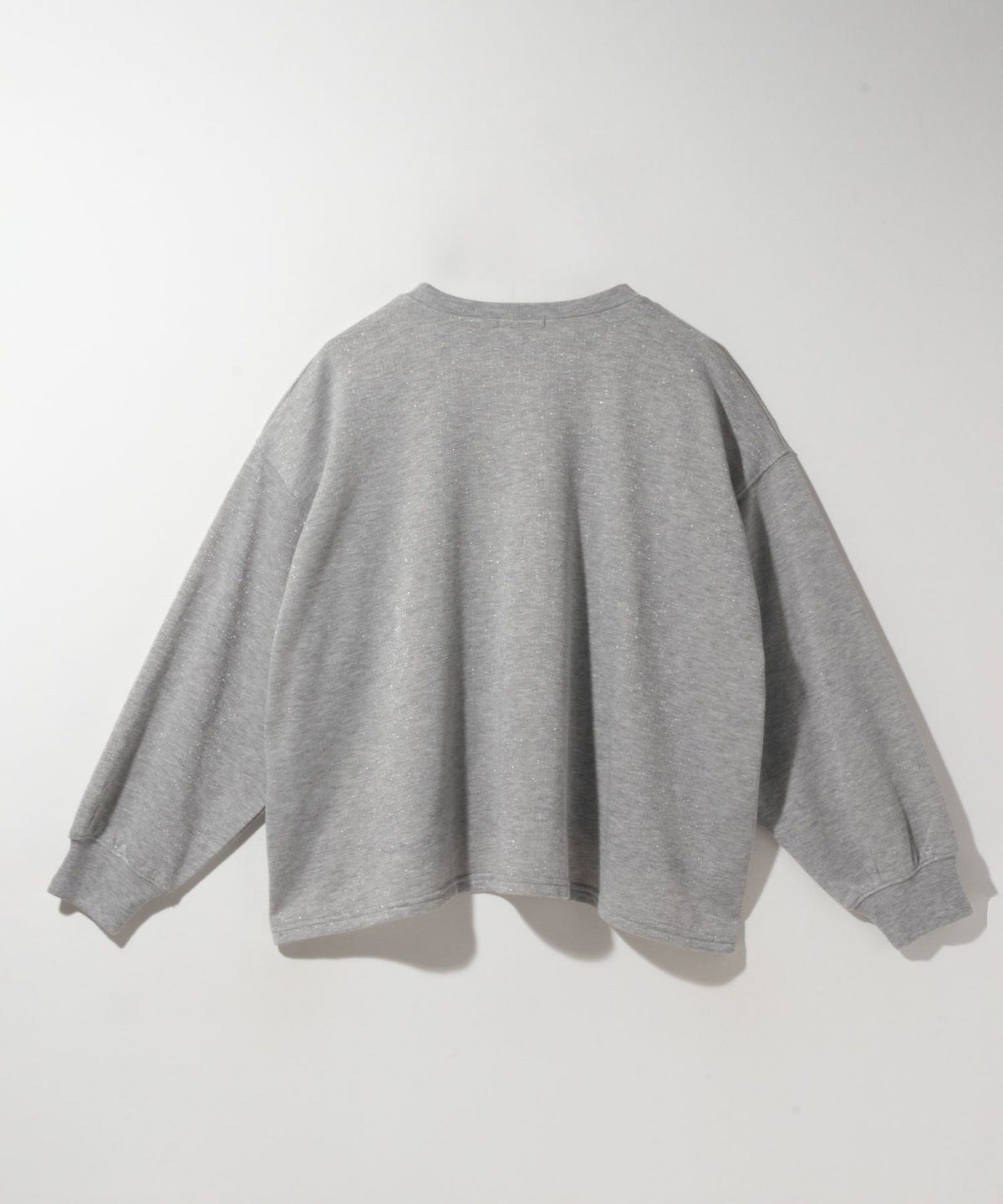 nAvy ラメ裏毛プルオーバー レディース