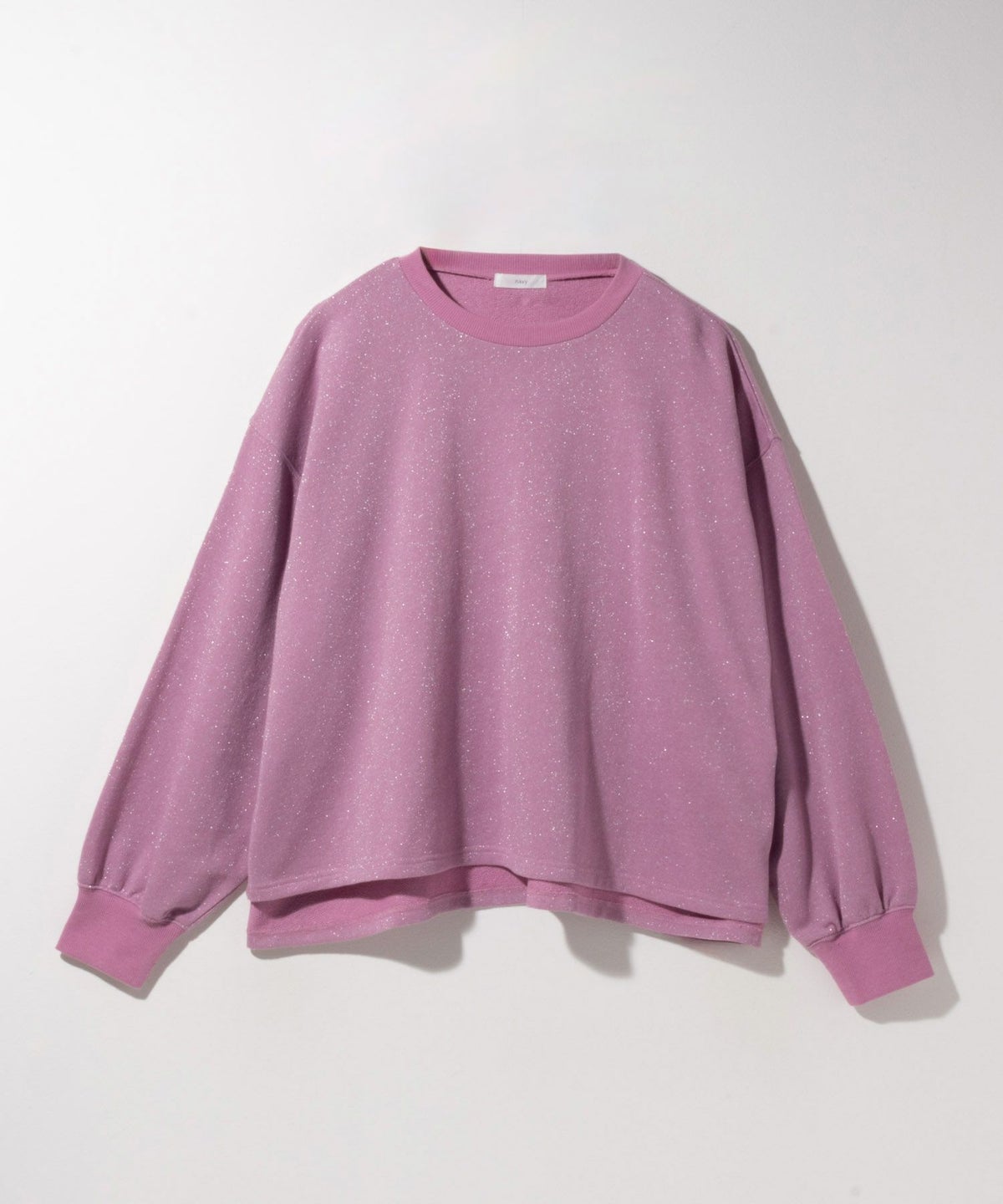 nAvy ラメ裏毛プルオーバー レディース