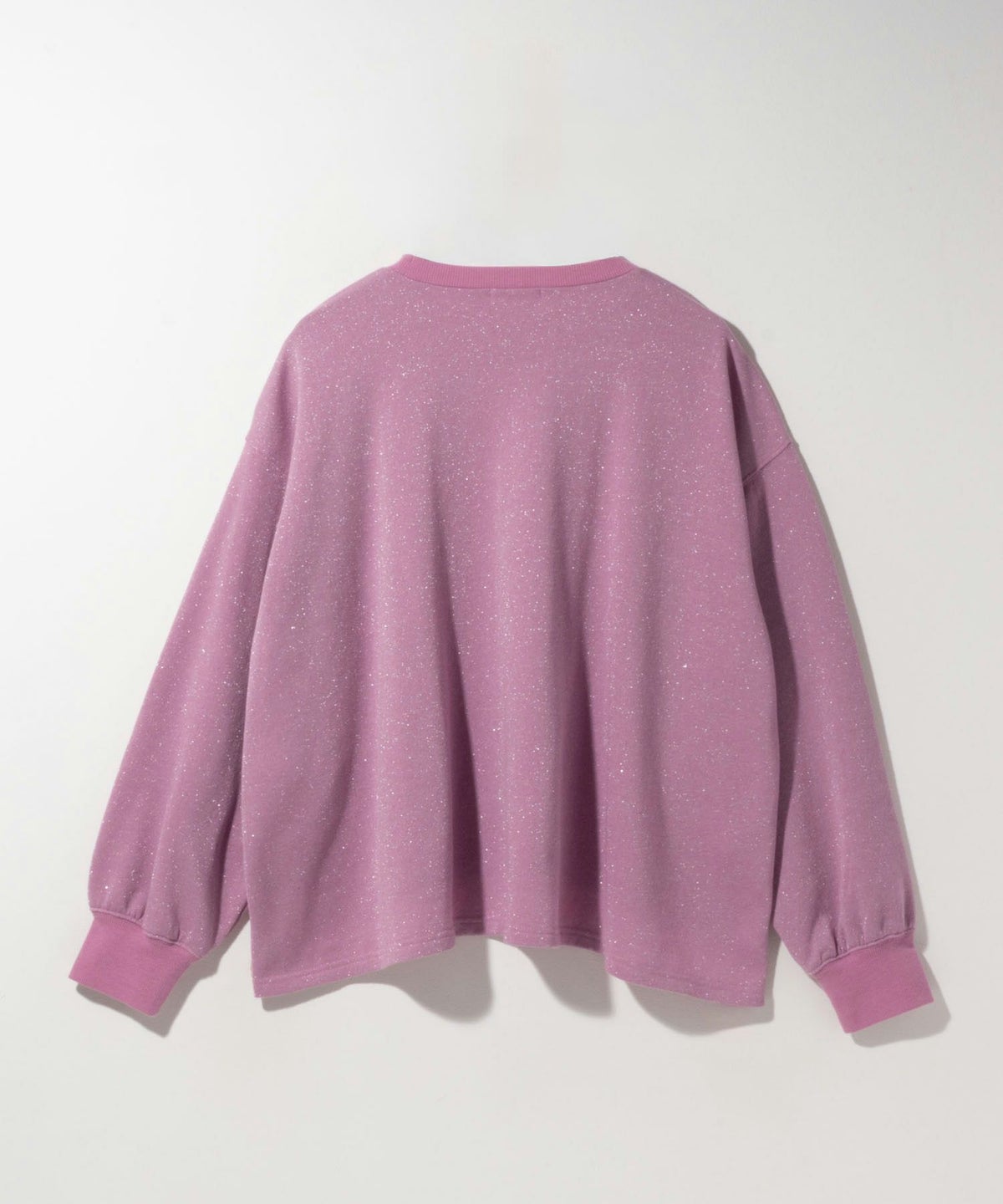 nAvy ラメ裏毛プルオーバー レディース