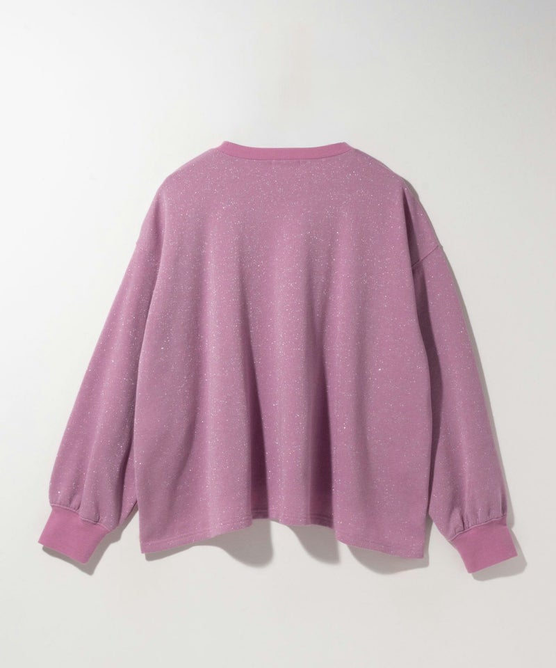 nAvy  ラメ裏毛プルオーバー レディース商品画像-28