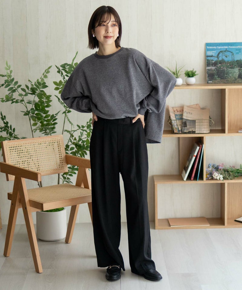 nAvy ラメ裏毛プルオーバー レディース商品画像-31