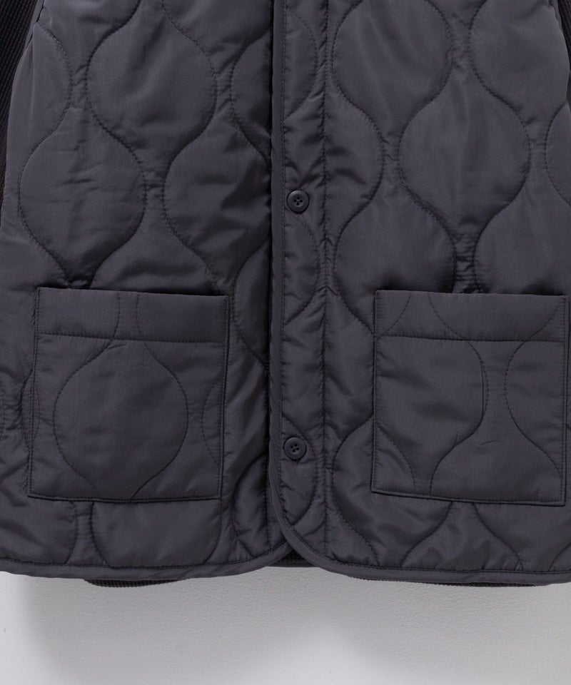 NAVY キルトベスト & ワッフル長袖Tシャツ セット アンサンブル キッズ商品画像-11