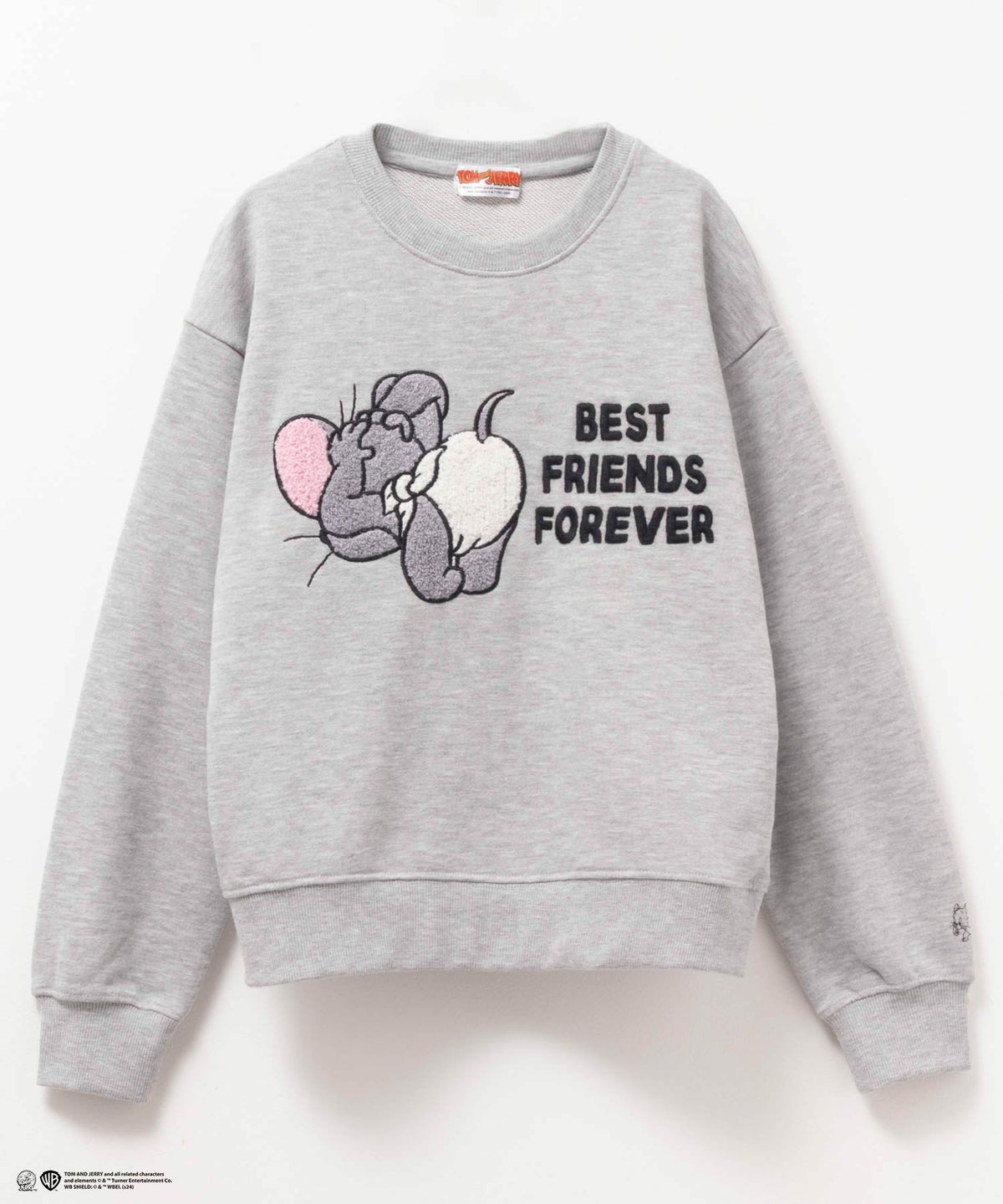 Tom and Jerry サガラ刺繍トレーナー キッズ