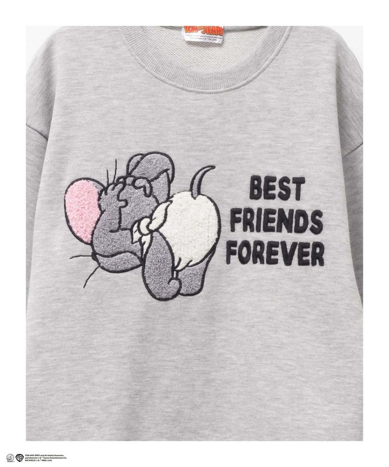 Tom and Jerry サガラ刺繍トレーナー キッズ商品画像-3