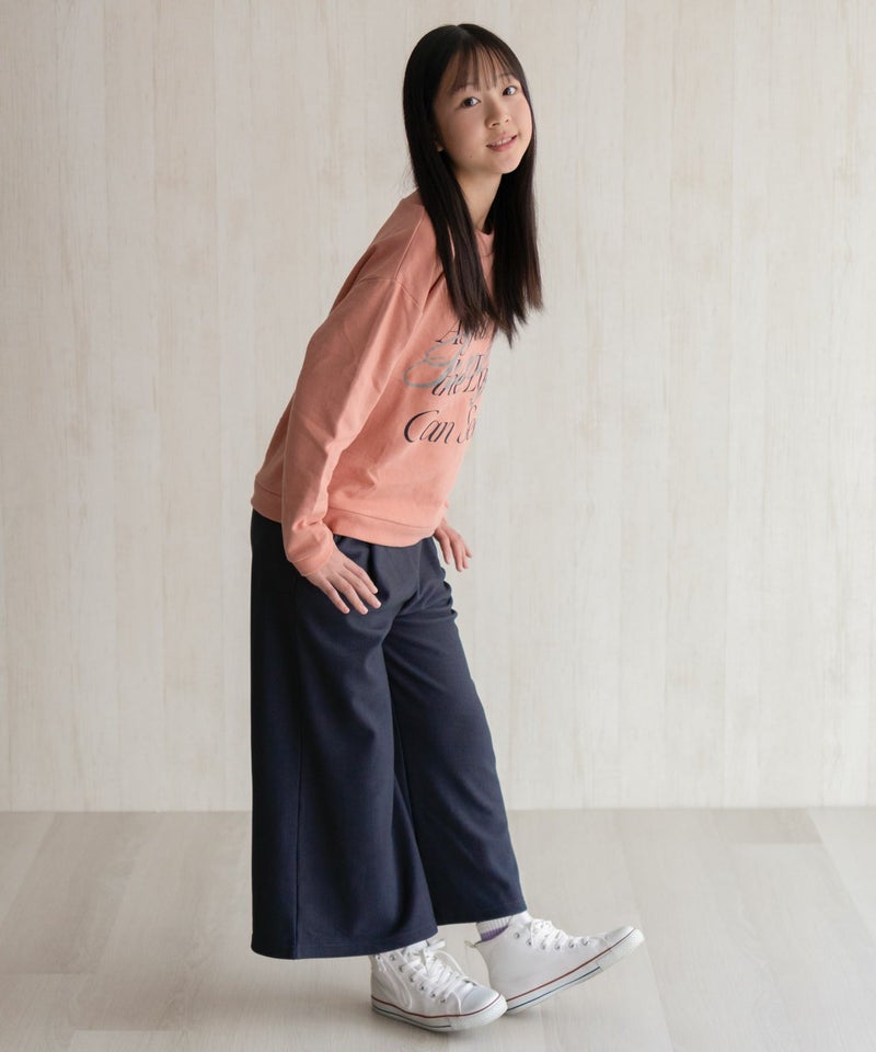 NAVY 温℃ 裏ベロアワイドパンツ キッズ商品画像-10